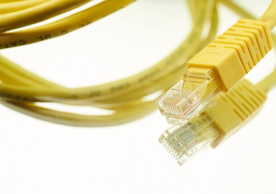 Cat6 network patch cables with RJ45 connectors